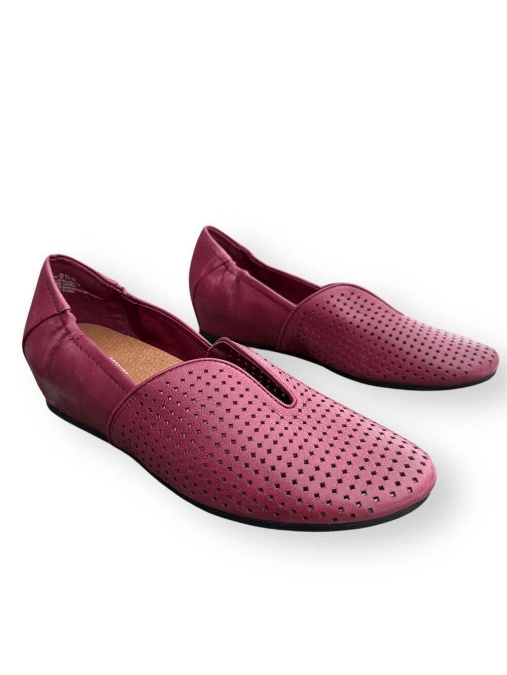 BareTraps Sole Bound Norah Posture + Slip-On Loafers Leather Casual Shoes 9.5